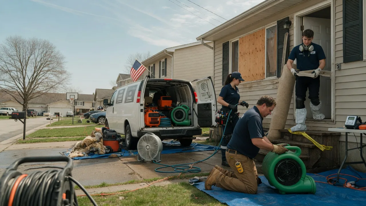 Water Damage Restoration in Eagle Butte, SD near me